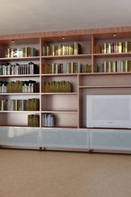 Wandschrank – Bücherregal